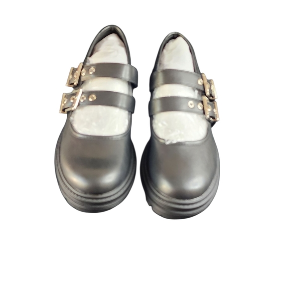 Black Mary Jane Loafers NWT - Picture 1 of 10